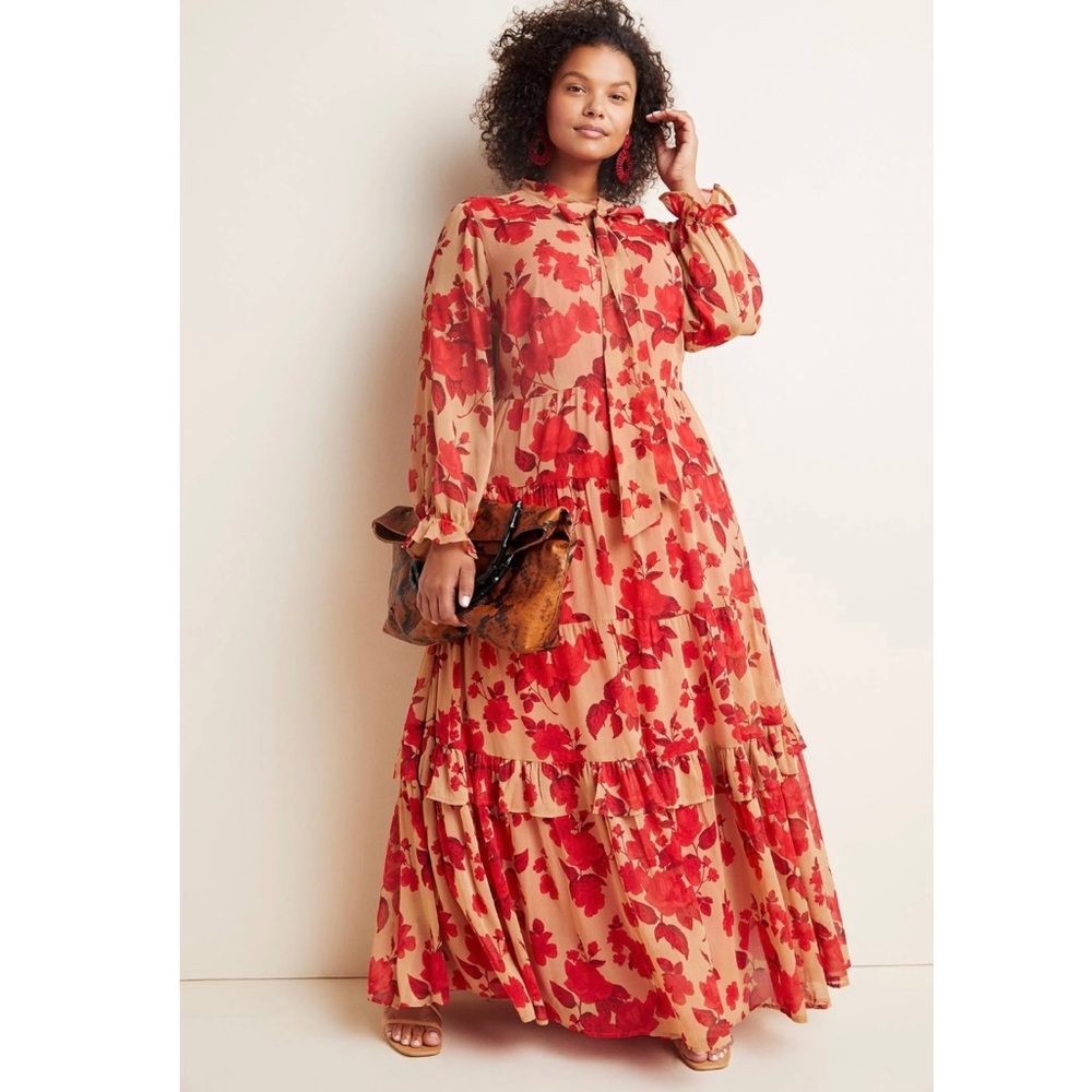 Anthropologie Rosalita Maxi Dress